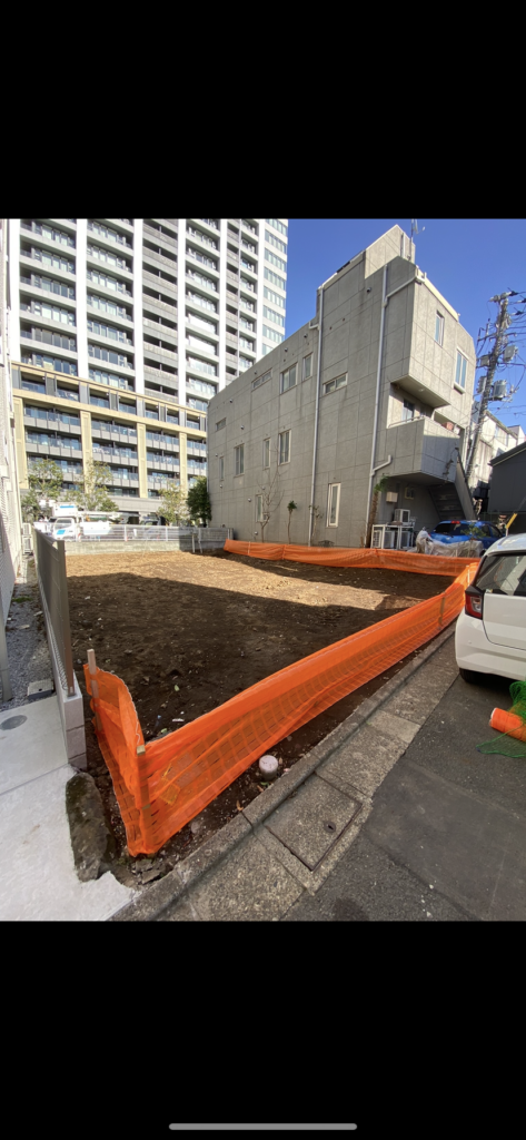 品川区大井の解体工事