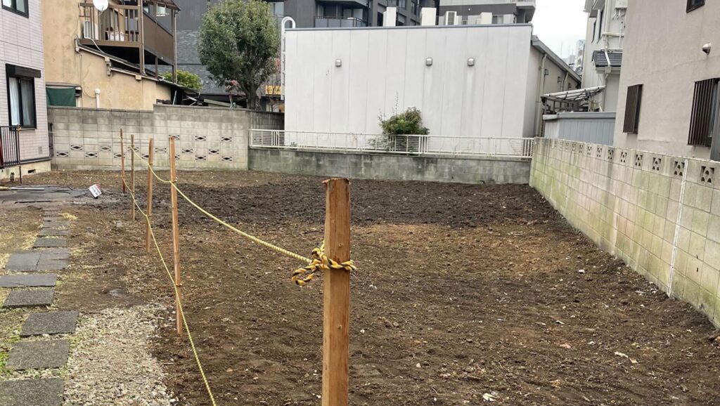 品川区大井の解体工事