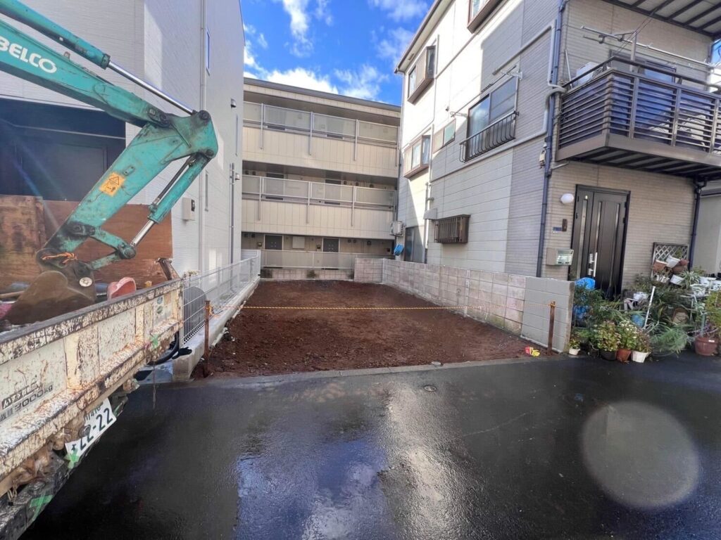 品川区西五反田の解体工事