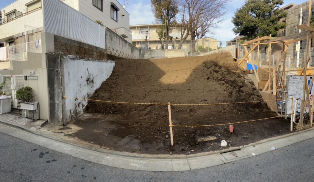 品川区西大井の解体工事