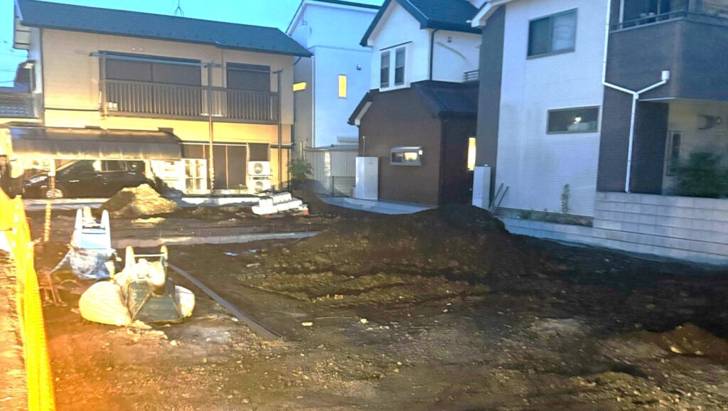 大和市福田の解体工事