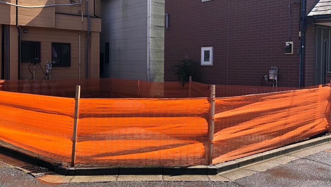 富士見市上沢の解体工事の画像