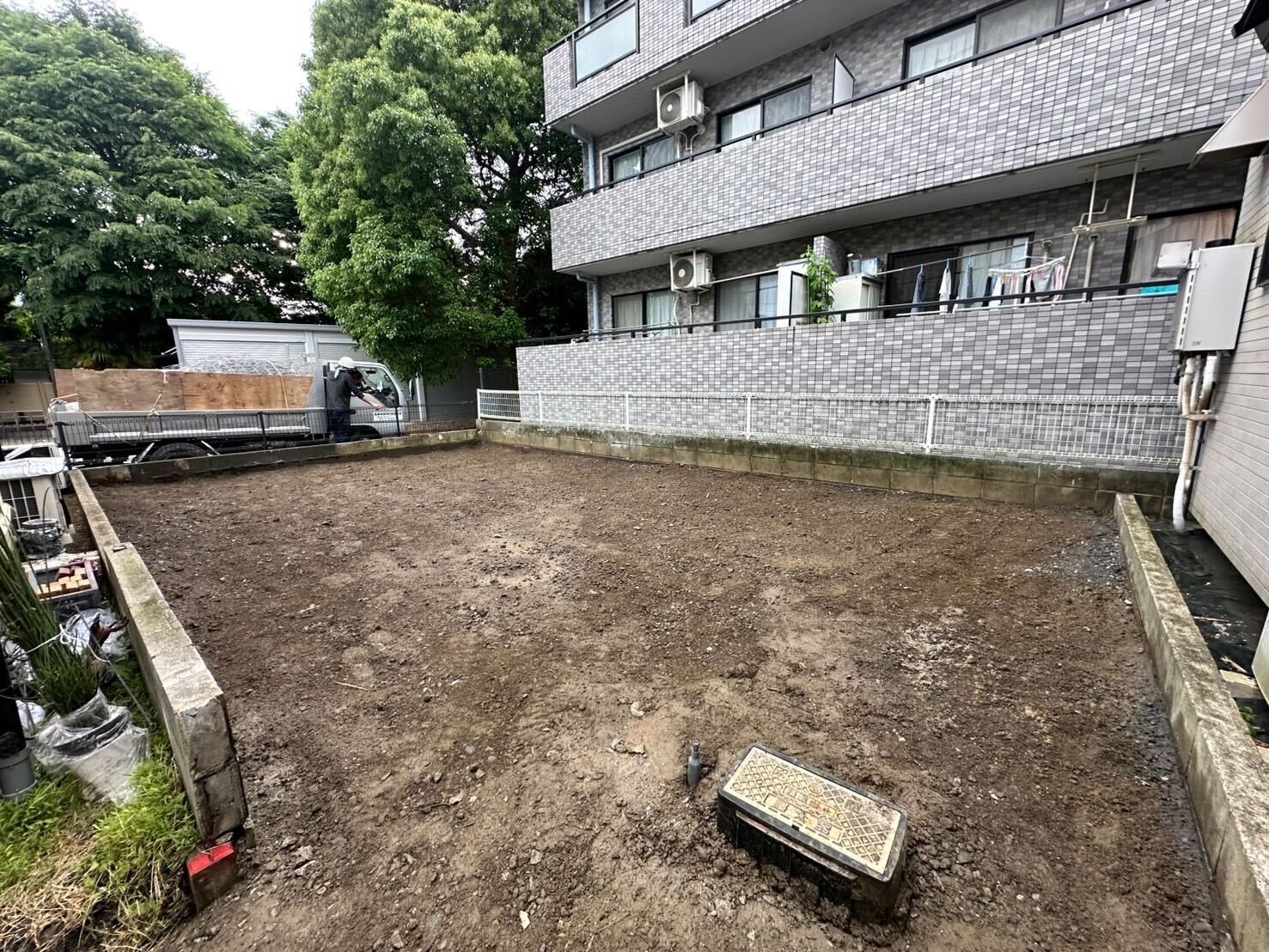 川崎市多摩区宿河原の解体工事の画像