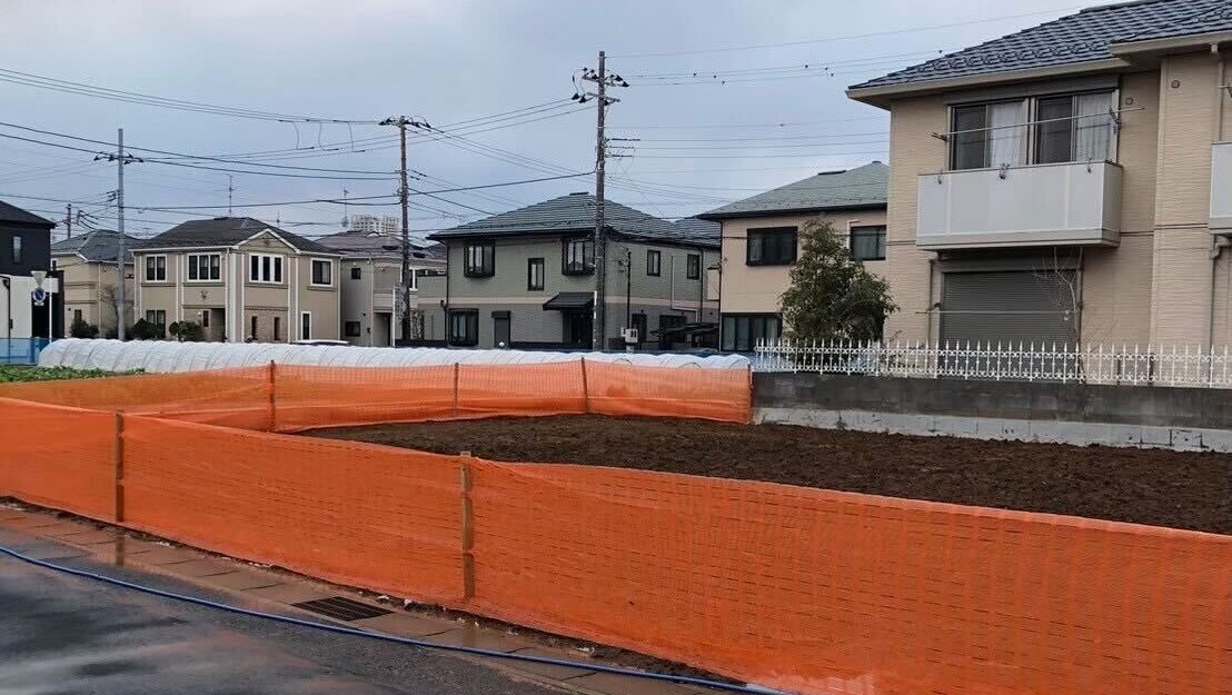 市川市北方の解体工事の画像