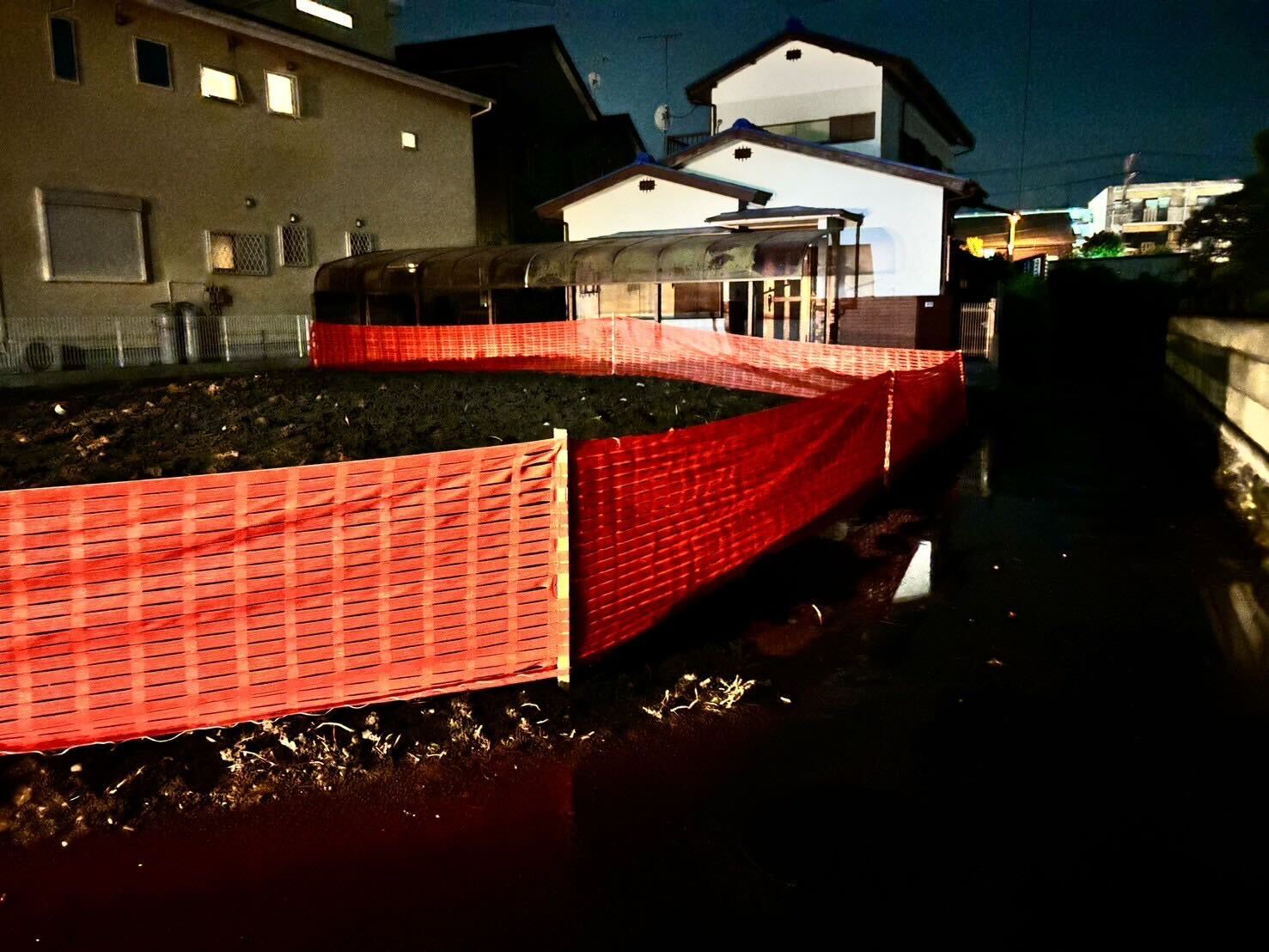 平塚市万田の解体工事の画像