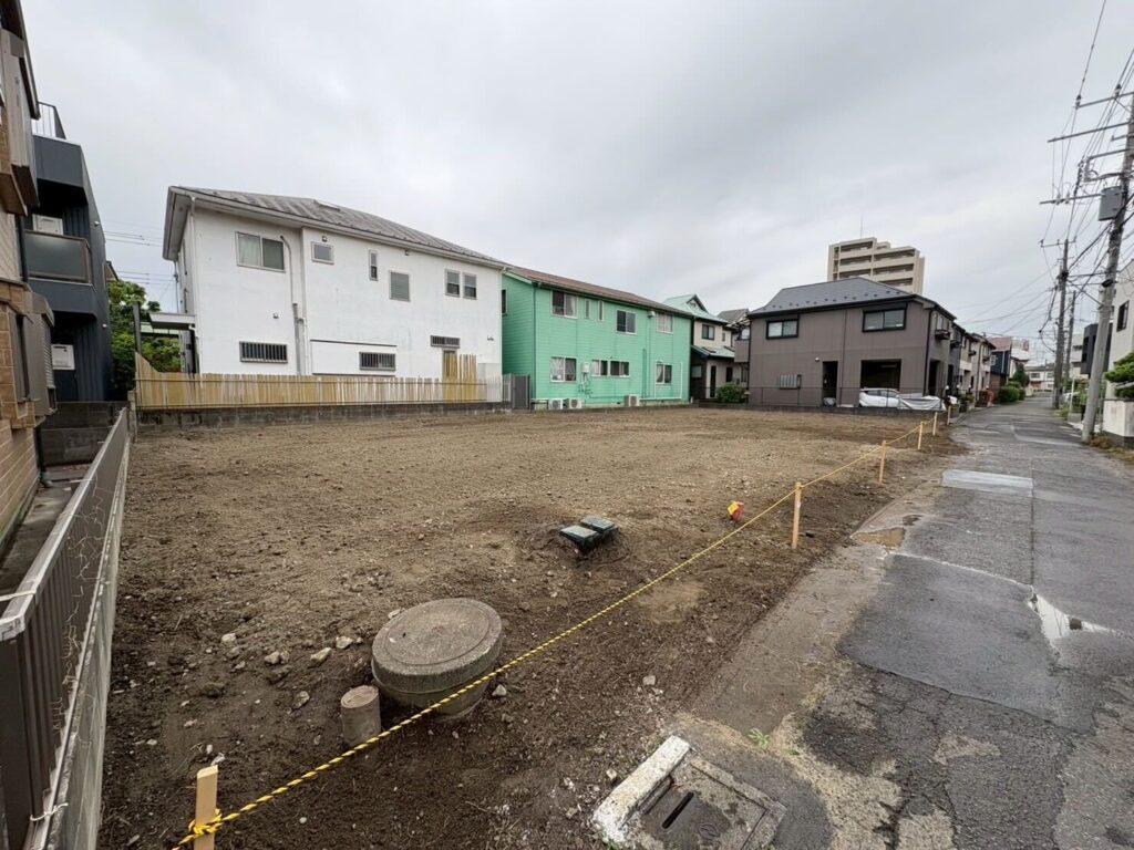 府中市住吉町の解体工事