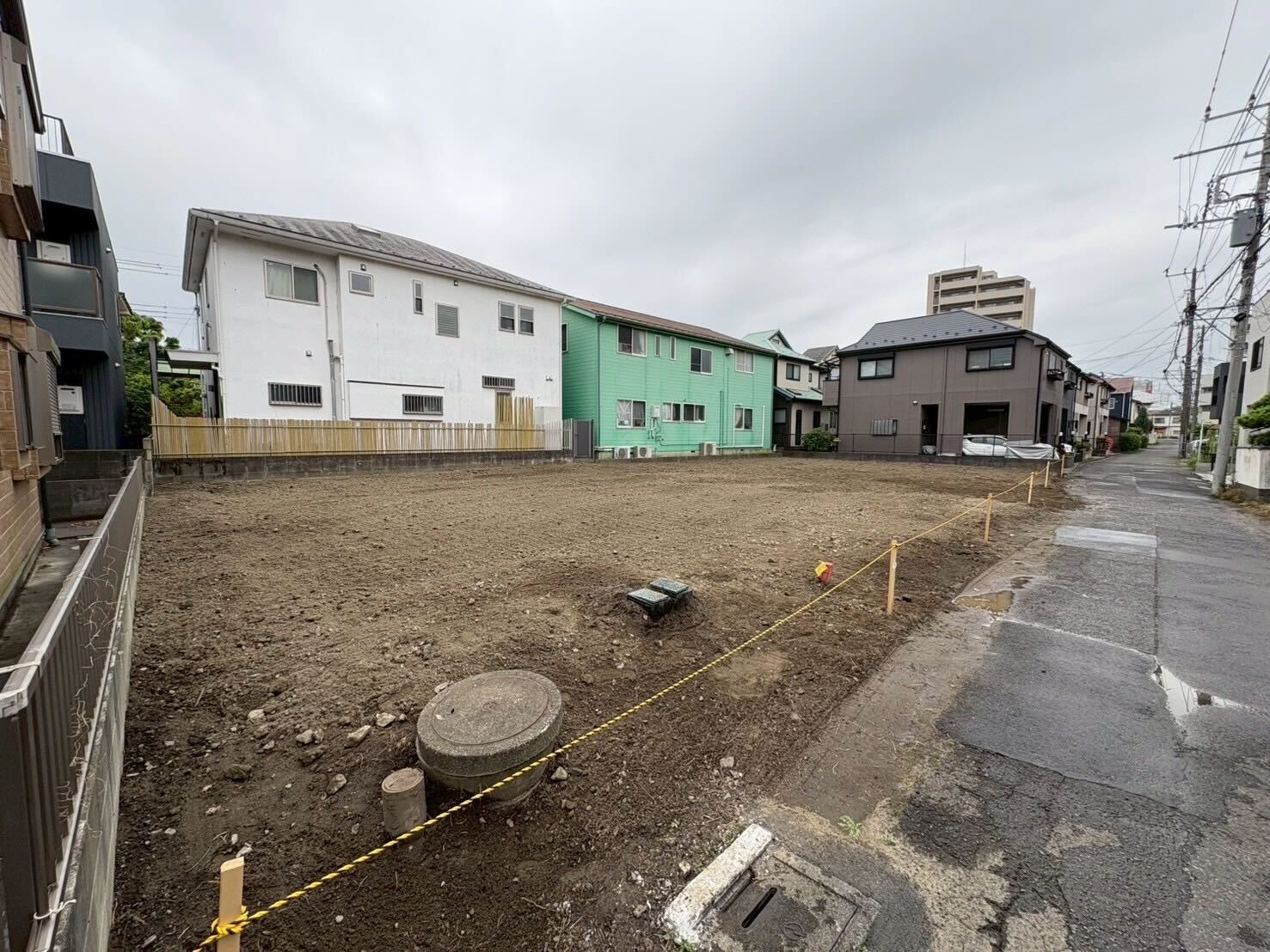府中市住吉町の解体工事の画像
