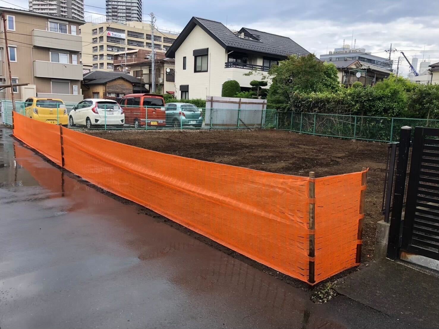 所沢市日吉町の解体工事の画像
