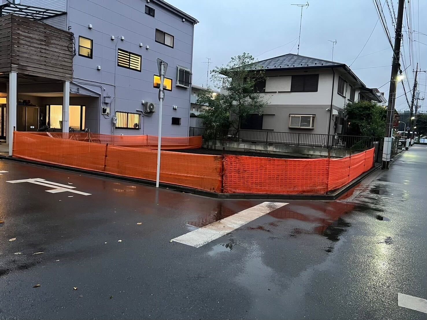 所沢市東所沢和田の解体工事の画像