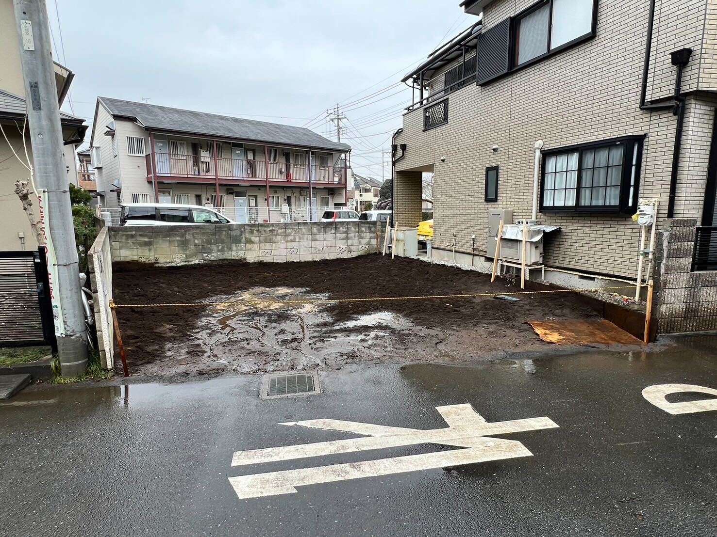 所沢市若狭の解体工事の画像
