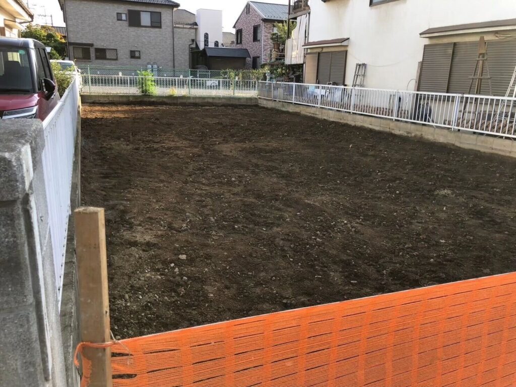 春日部市武里中野の解体工事