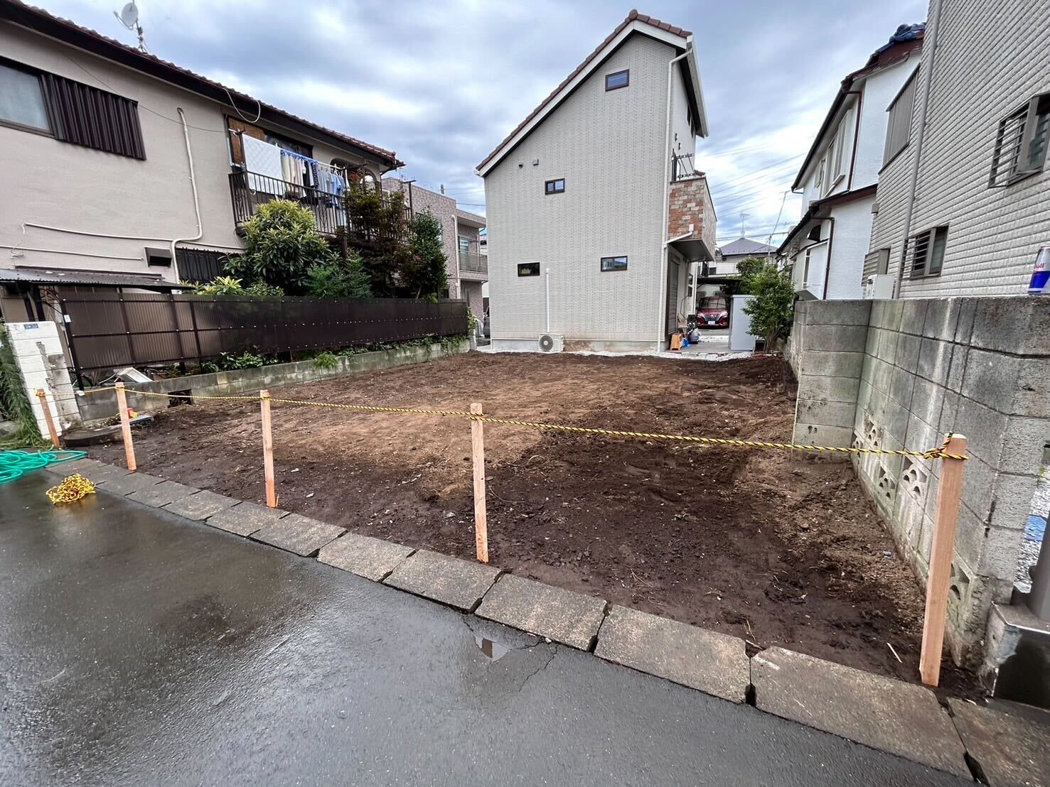 東村山市秋津町の解体工事の画像