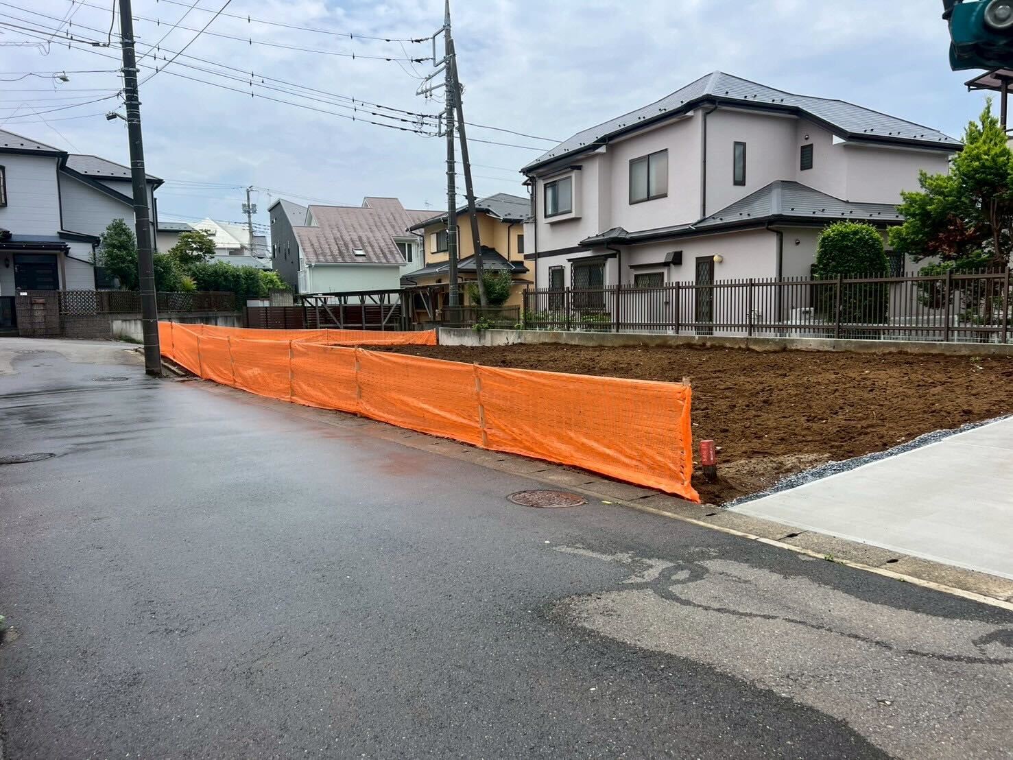 柏市篠籠田の解体工事の画像