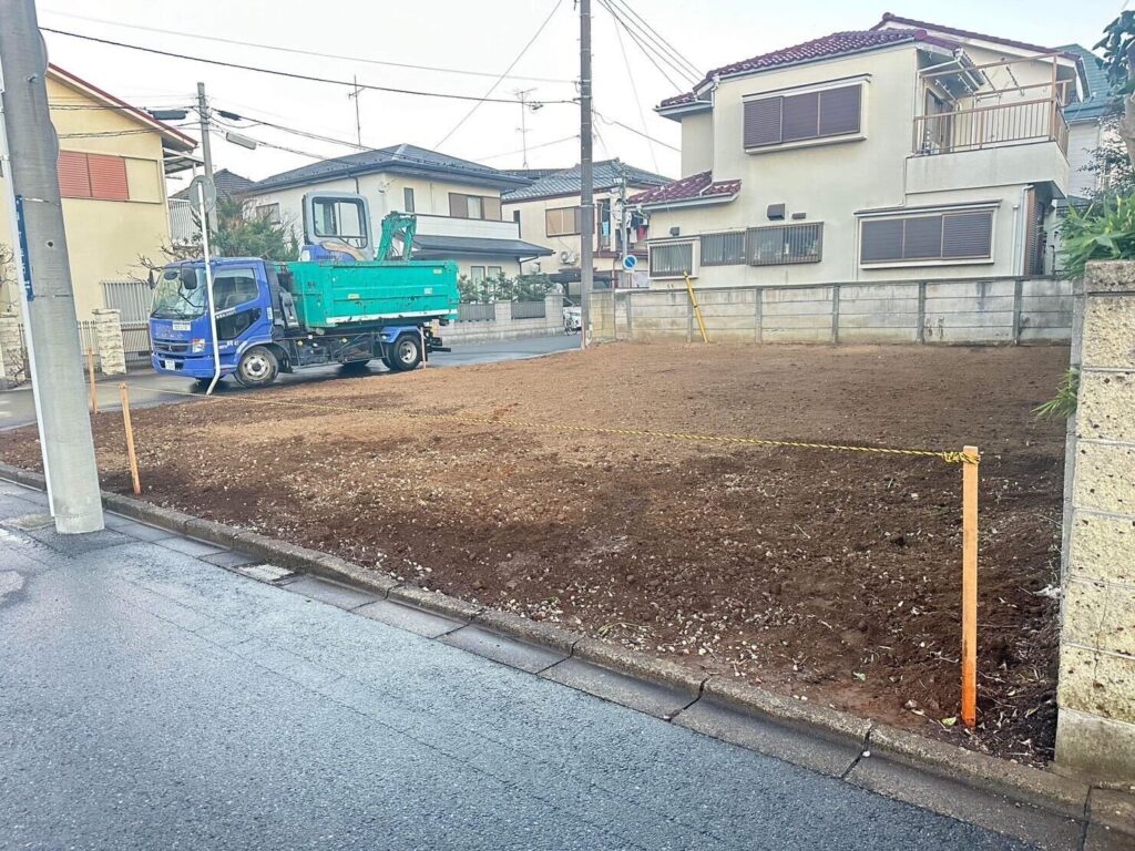 柏市緑ヶ丘の解体工事