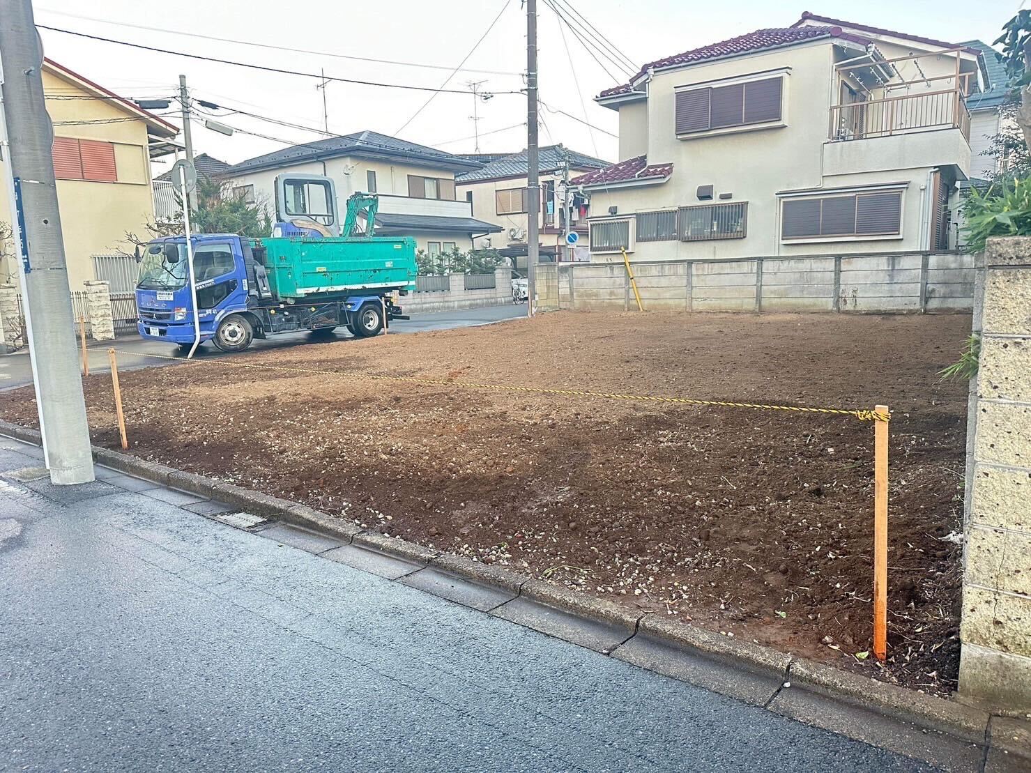 柏市緑ヶ丘の解体工事の画像