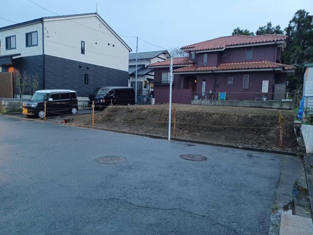 横浜市栄区桂台南の解体工事