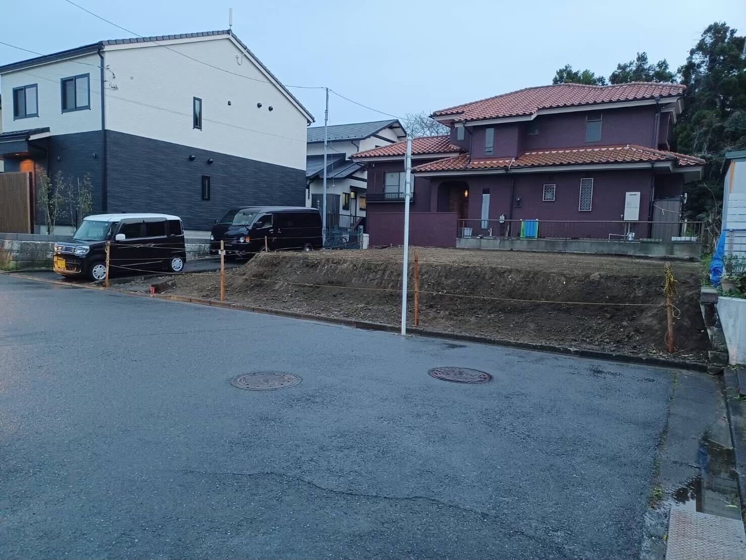 横浜市栄区桂台南の解体工事の画像