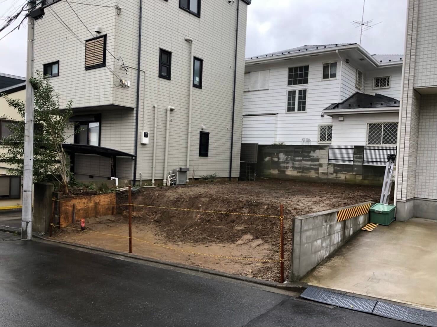 横浜市港南区大久保の解体工事の画像