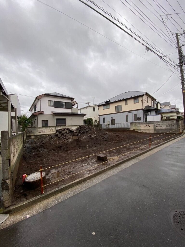 横浜市鶴見区北寺尾の解体工事