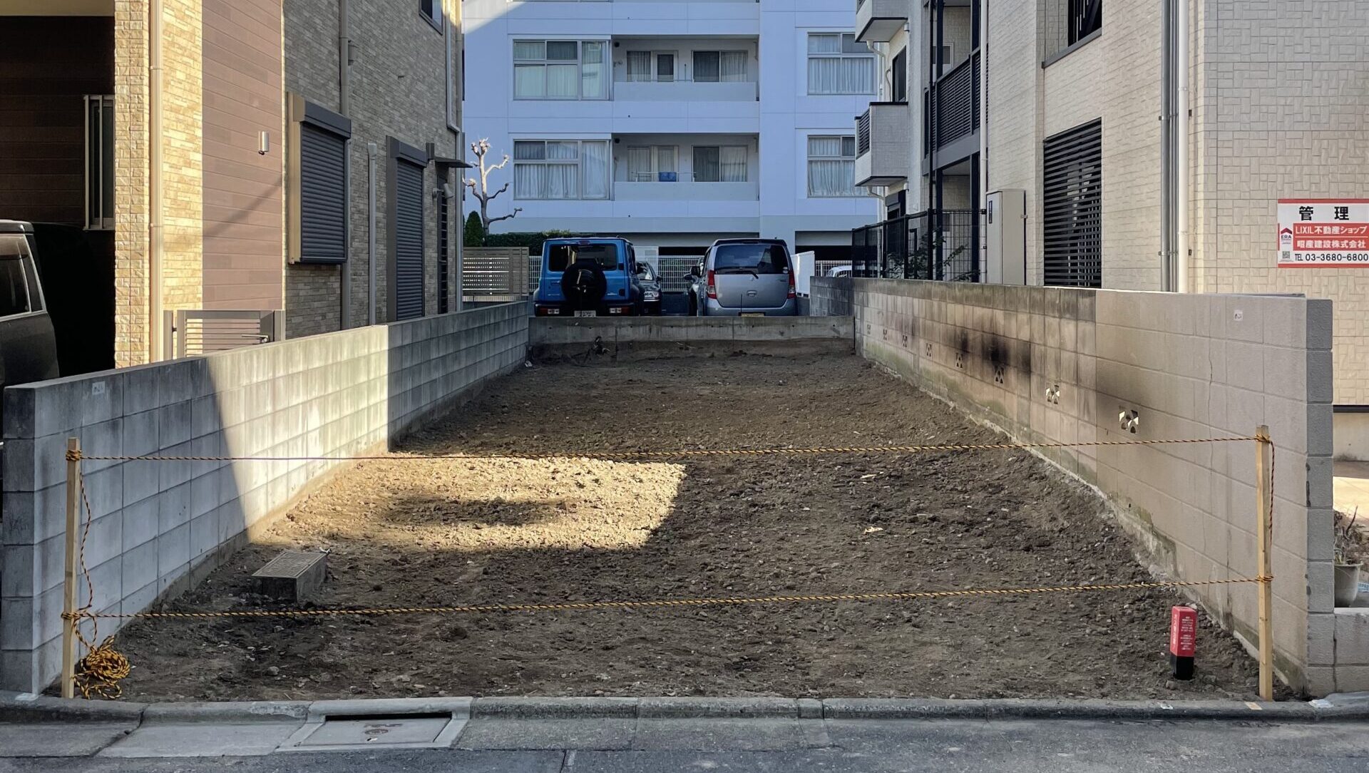 江戸川区中葛西の解体工事の画像