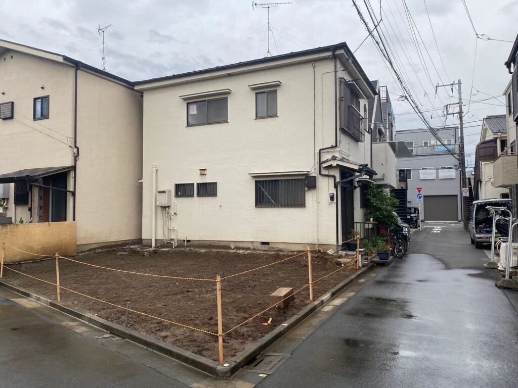 江戸川区松島の解体工事