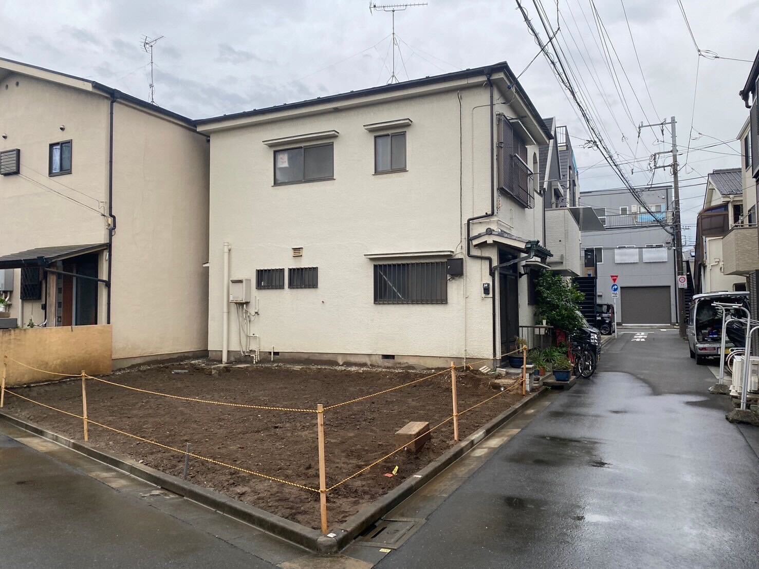 江戸川区松島の解体工事の画像