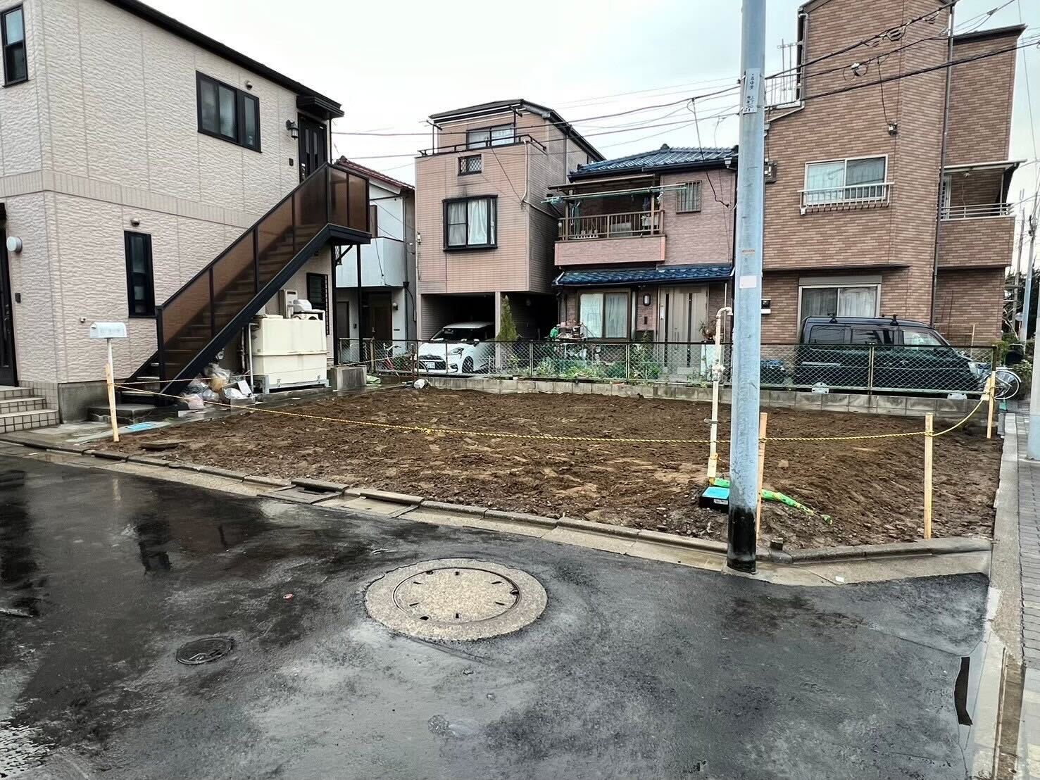 江戸川区鹿骨の解体工事の画像