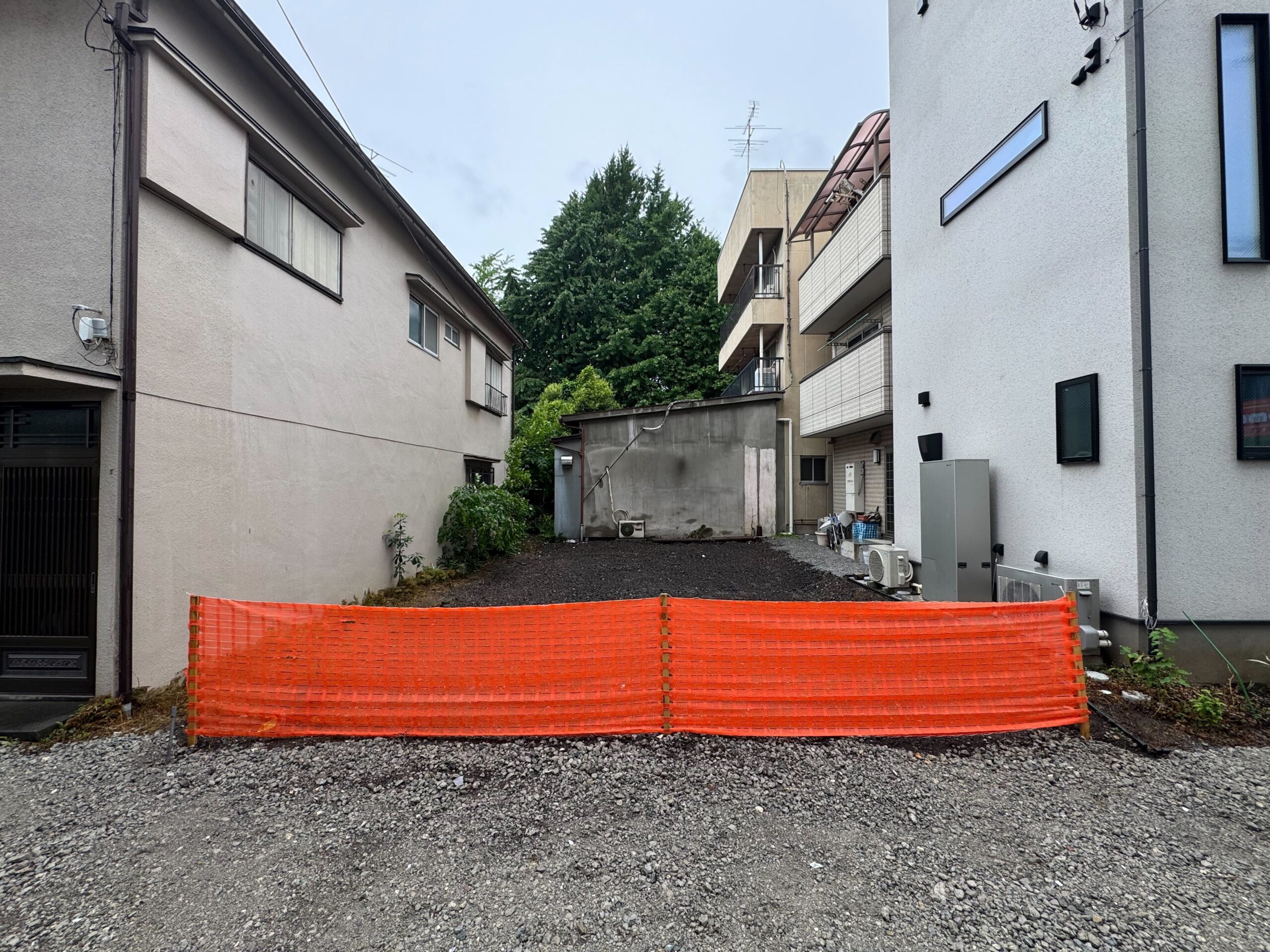 江東区亀戸の解体工事の画像