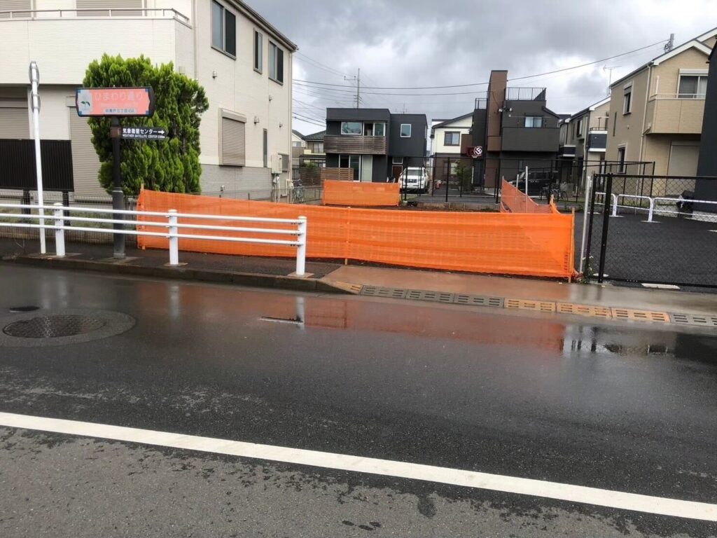 清瀬市中清戸の解体工事