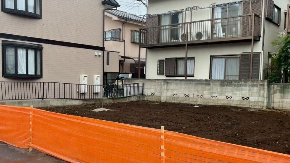 立川市幸町の解体工事の画像