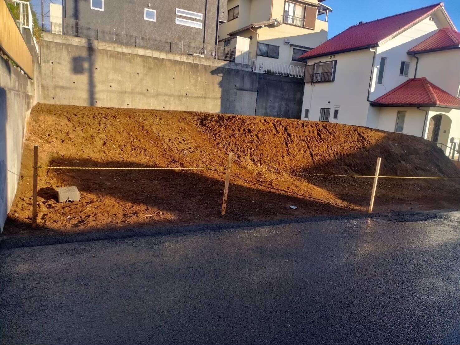 綾瀬市小園の解体工事の画像
