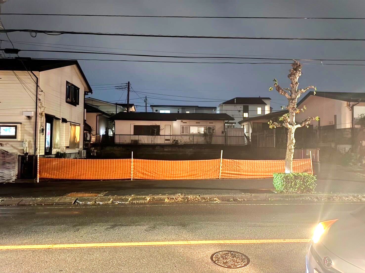 綾瀬市綾西の解体工事の画像