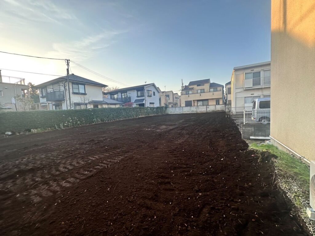 練馬区大泉学園町の解体工事
