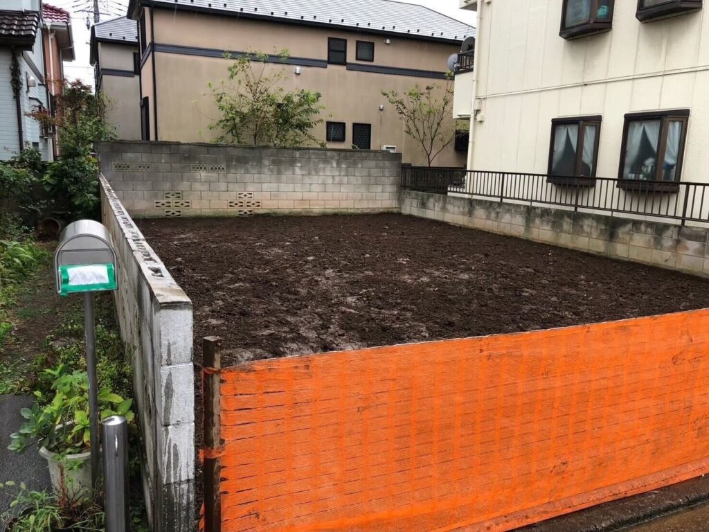 練馬区大泉学園町の解体工事