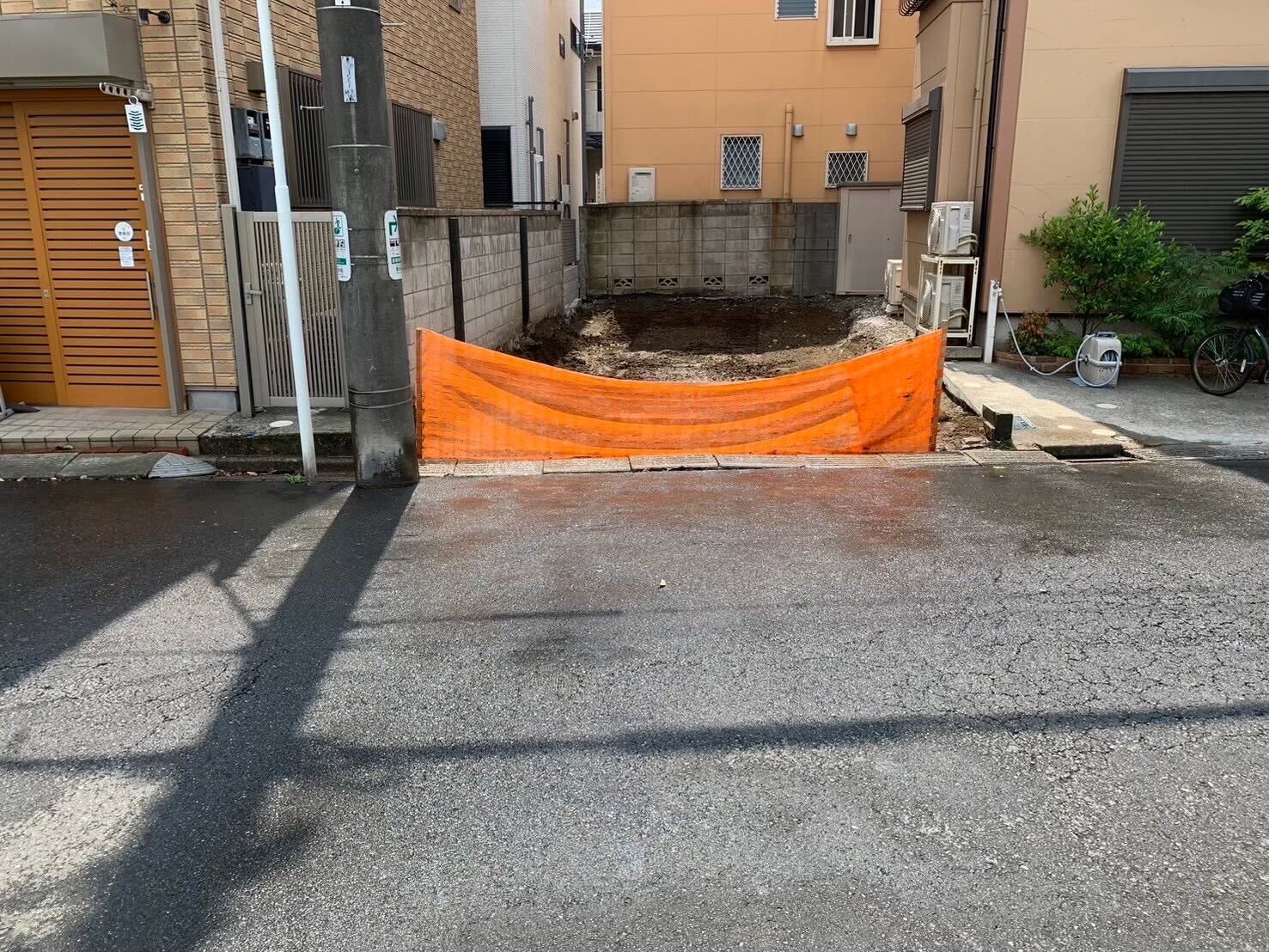 船橋市南本町の解体工事の画像