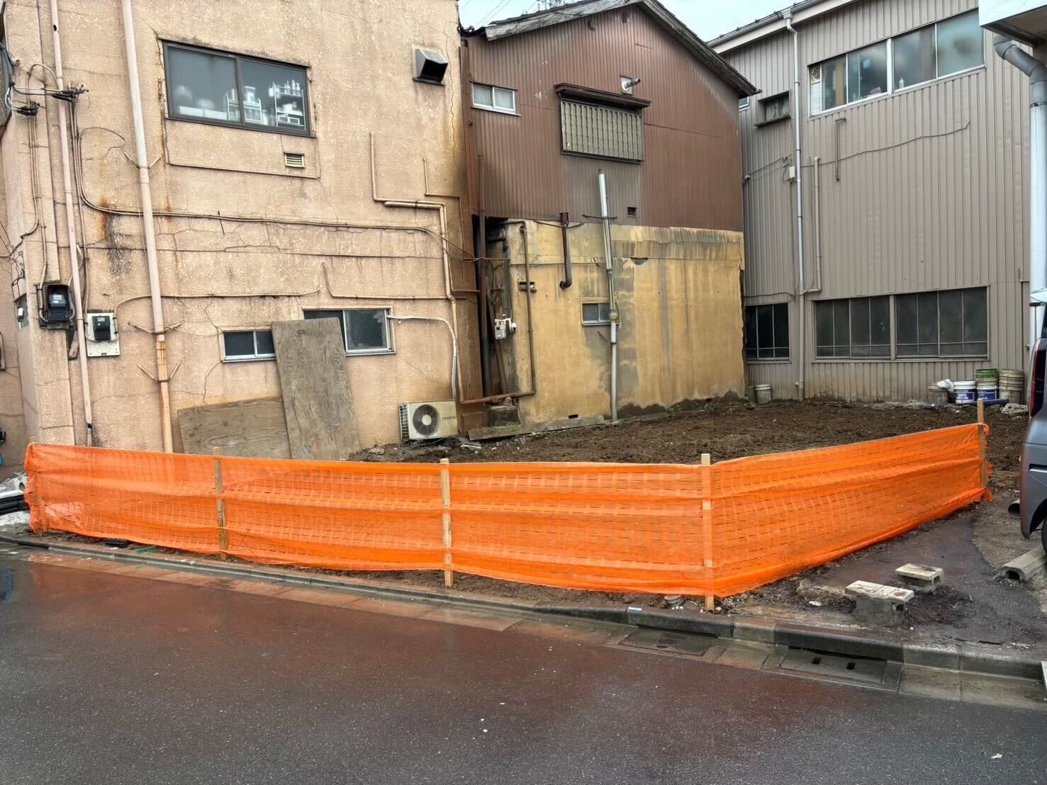 葛飾区高砂の解体工事の画像