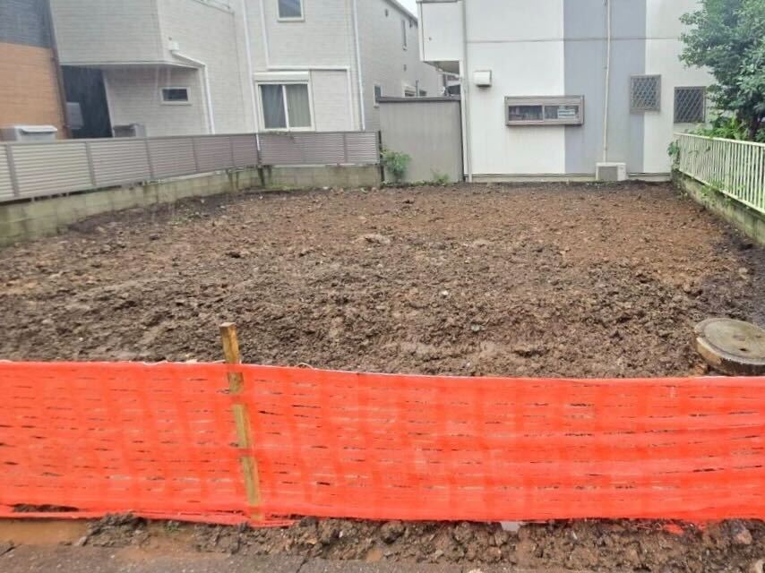 西東京市住吉町の解体工事の画像