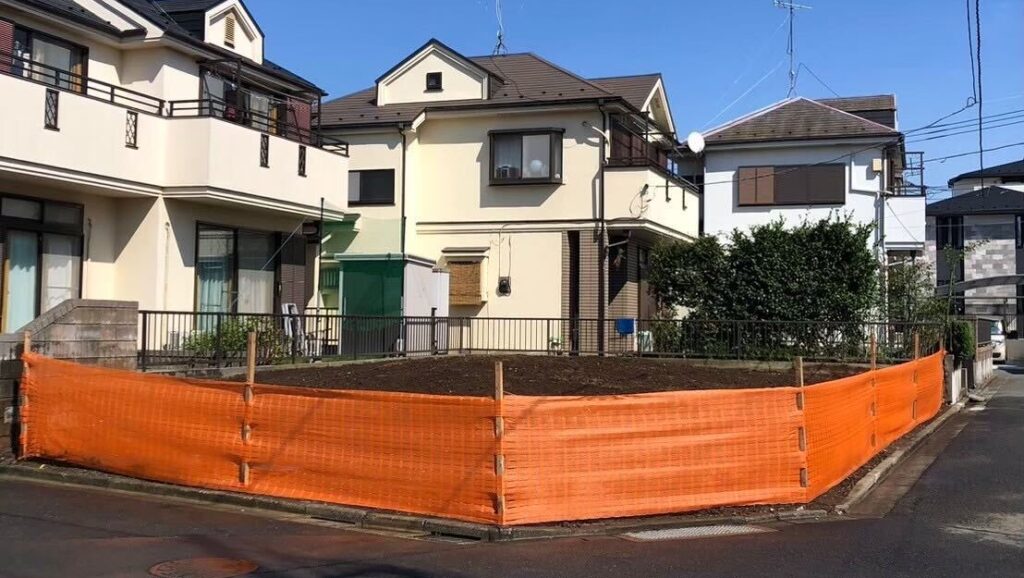 西東京市谷戸町の解体工事