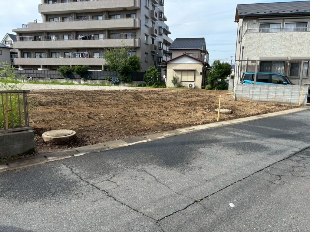 越谷市蒲生の解体工事