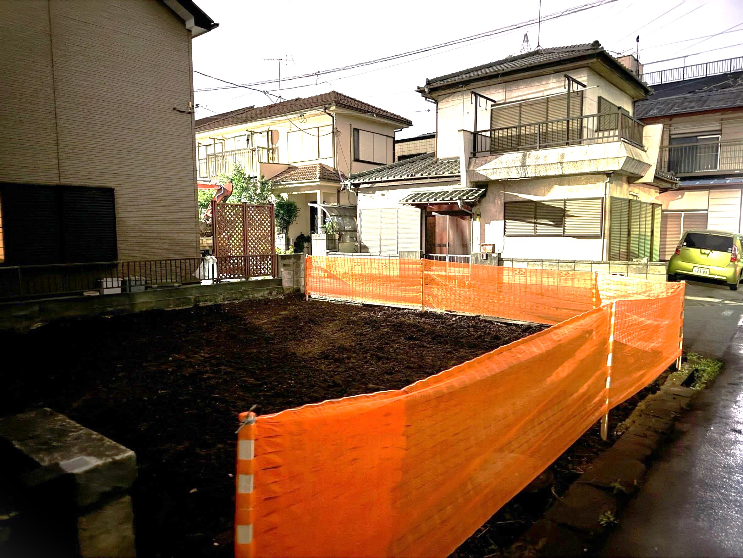 越谷市蒲生東の解体工事の画像
