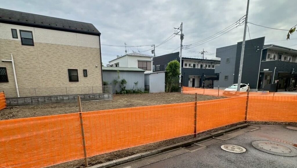 足立区南花畑の解体工事