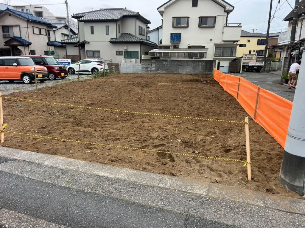 鶴ヶ島市上広谷の解体工事