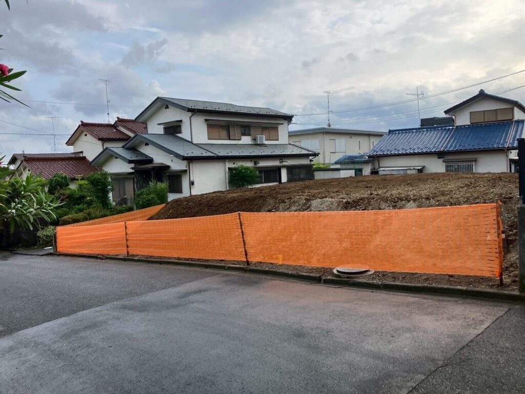 厚木市鳶尾の解体工事