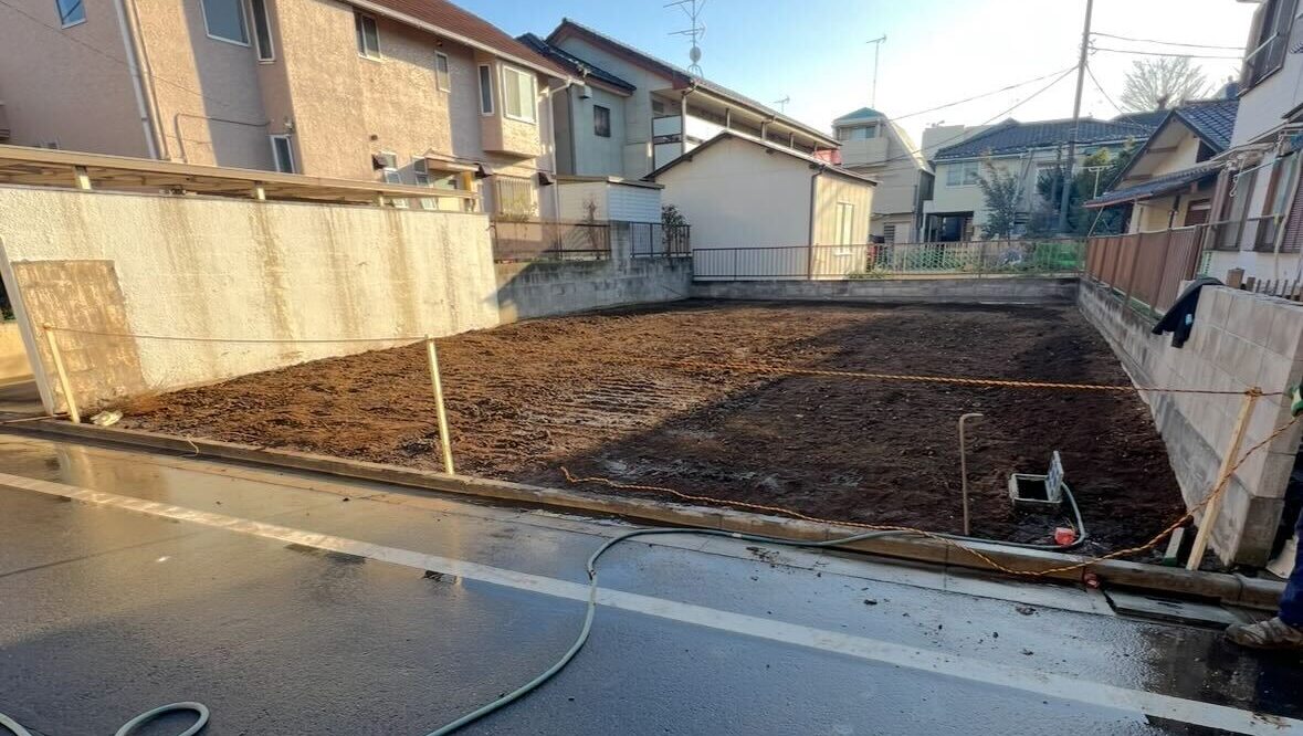 板橋区赤塚の解体工事の画像