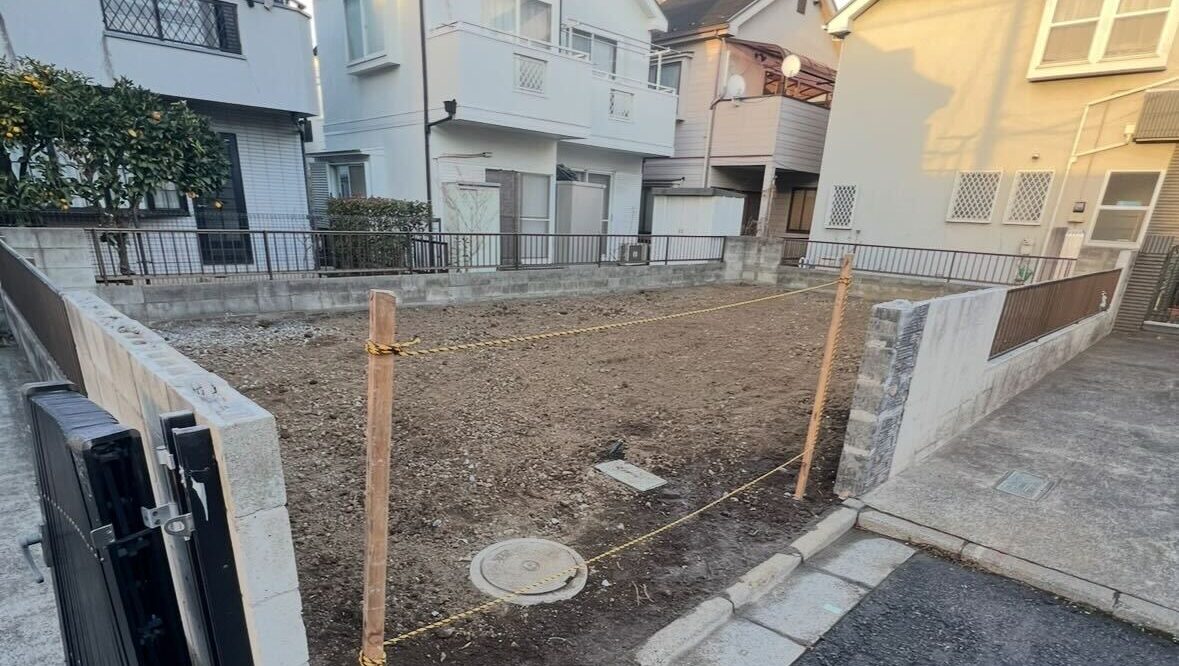 東久留米市本町の解体工事の画像