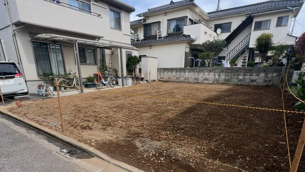 練馬区大泉学園町の解体工事の画像