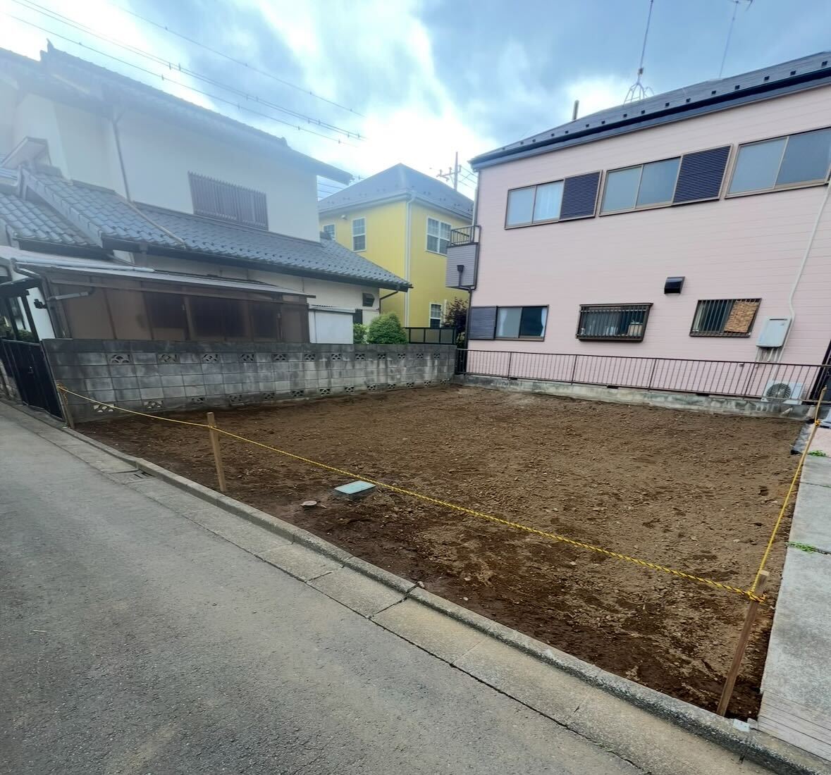 所沢市北岩岡の解体工事の画像