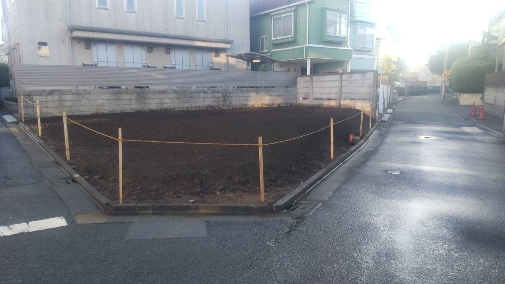 杉並区下高井戸の解体工事の画像