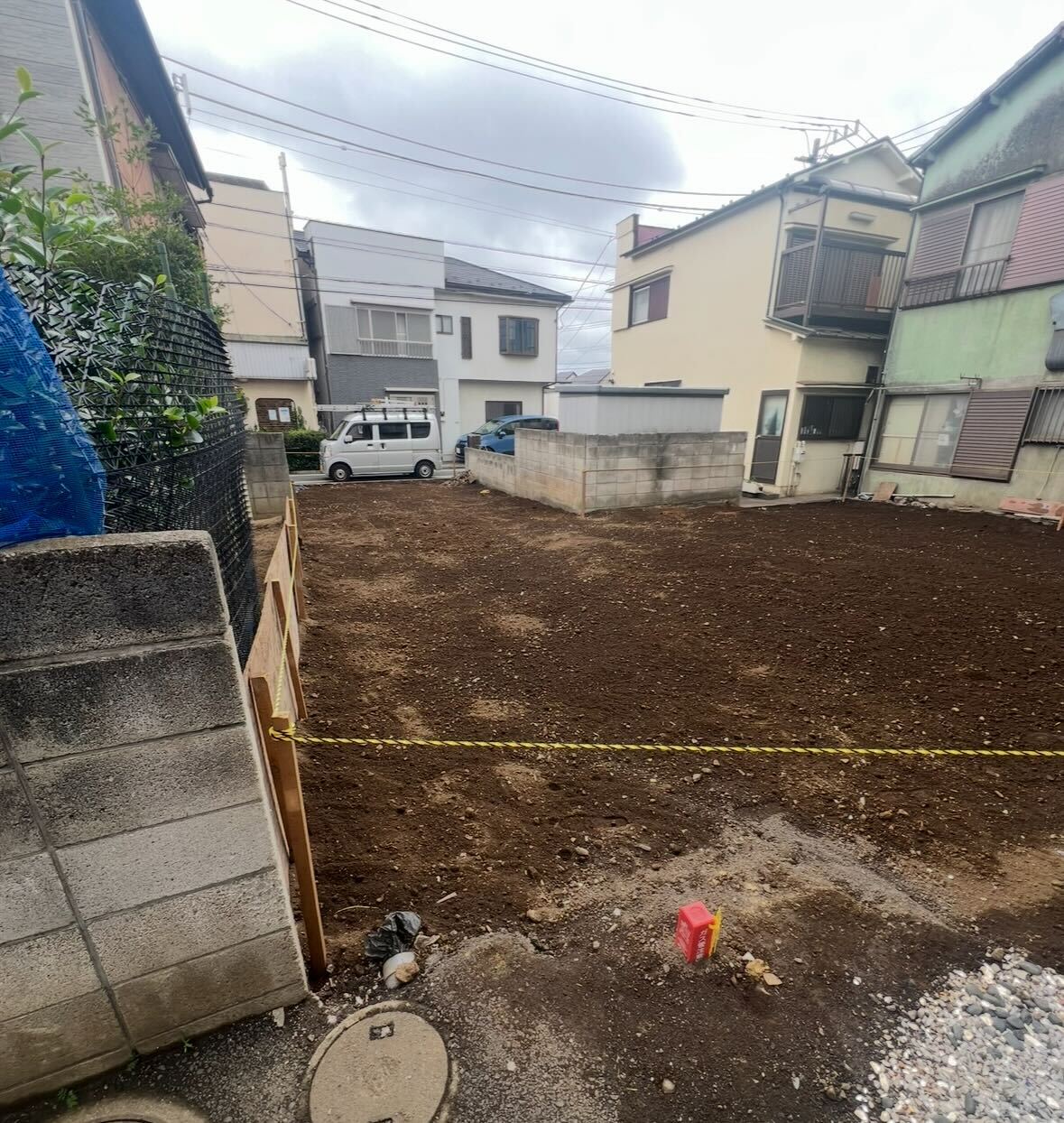 練馬区西大泉の解体工事の画像