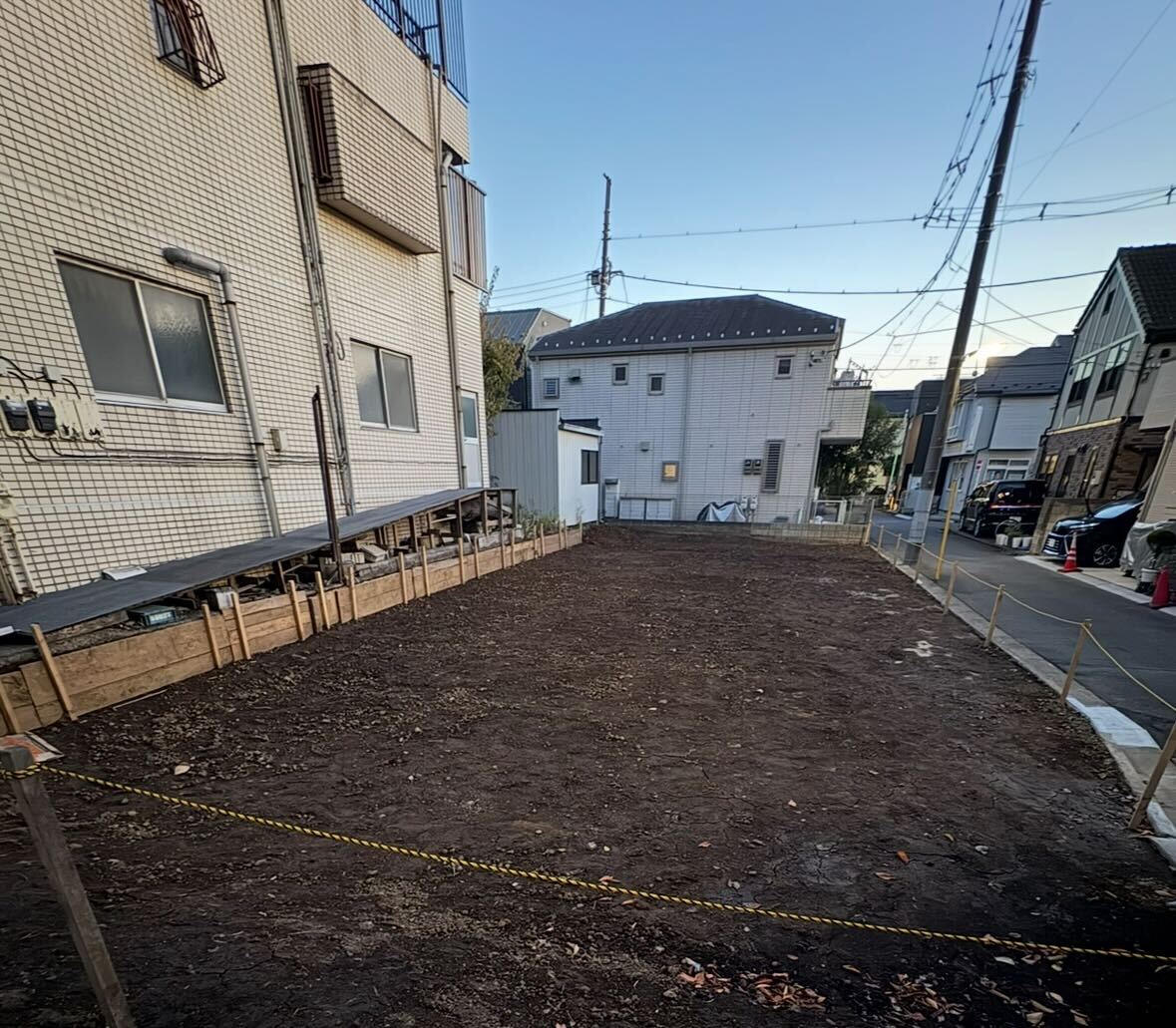 練馬区春日町の解体工事の画像